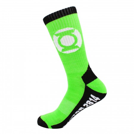 Green Lantern John Stewart Sector 2814 Athletic Socks