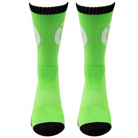 Green Lantern John Stewart Sector 2814 Athletic Socks