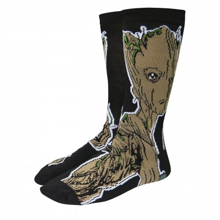 Infinity War GOTG Groot & Rocket Crew Socks 2-Pack