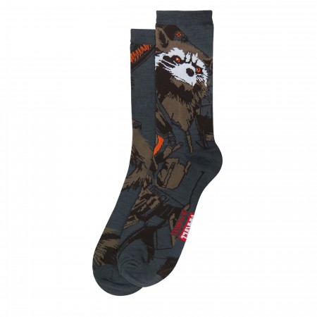 Infinity War GOTG Groot & Rocket Crew Socks 2-Pack