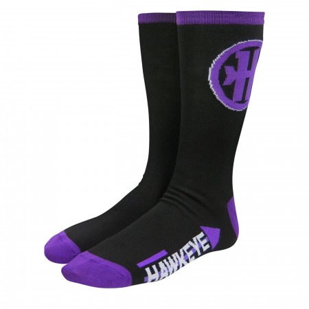 Hawkeye Symbol Crew Socks