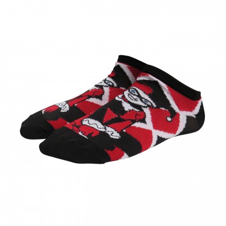 Harley Quinn Animated Women's Ankle Socks 3-Pack