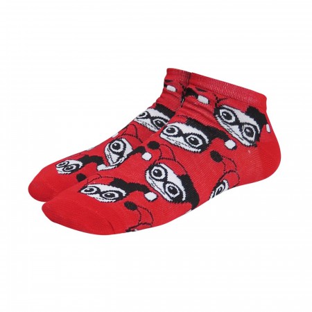 Harley Quinn Kawaii Women's Low-Cut Sock 2 Pack