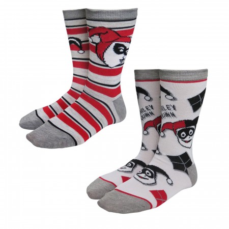 Harley Quinn Stripes & Diamonds Women's Socks