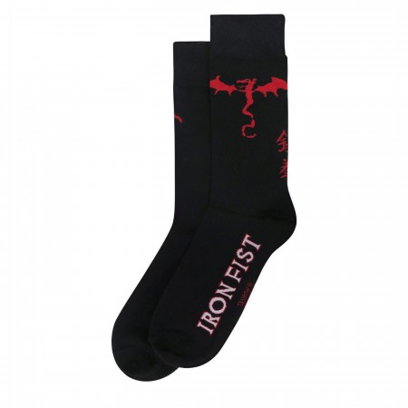 Iron Fist Symbols Sock 2-Pack