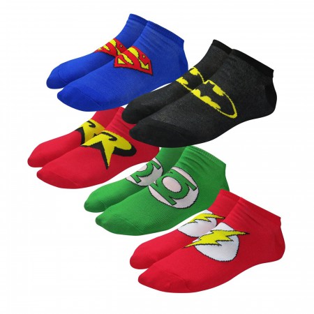Justice League Symbols Kids Sock 5 Pack