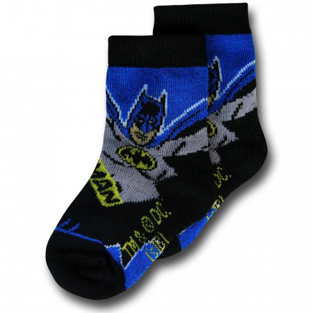 Batman POW! Infant Socks 6-Pack