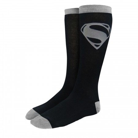 Superman Justice League Movie Symbol Crew Socks