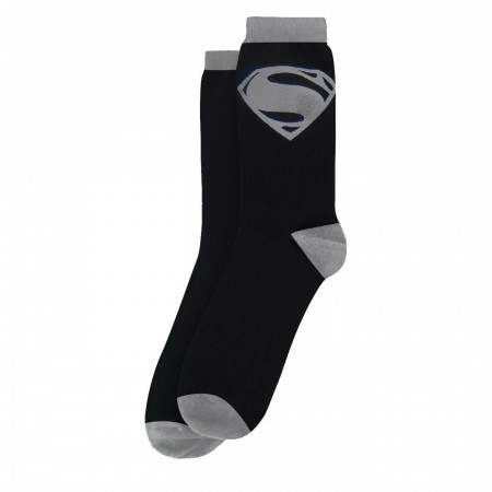 Superman Justice League Movie Symbol Crew Socks