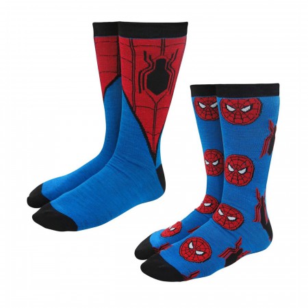 Spider-Man Homecoming Crew Socks 2-Pack