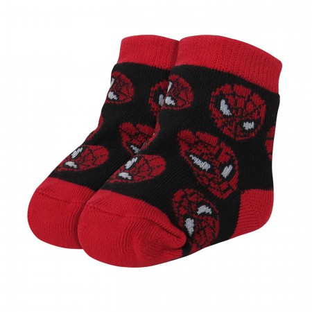 Spider-Man Hero Infant Socks 6-Pack