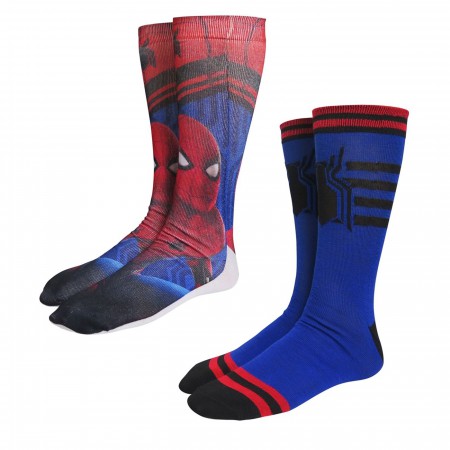 Spider-Man Homecoming Photoreal Socks 2-Pack