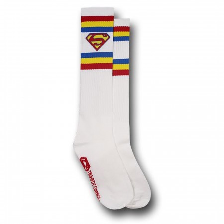 Superman Athletic Knee-High Socks