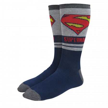 Superman New 52 Crew Socks 2-Pack