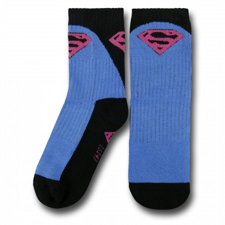 Superman Symbol Girls Socks