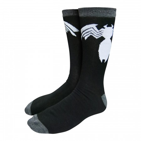 Venom Symbol Crew Socks