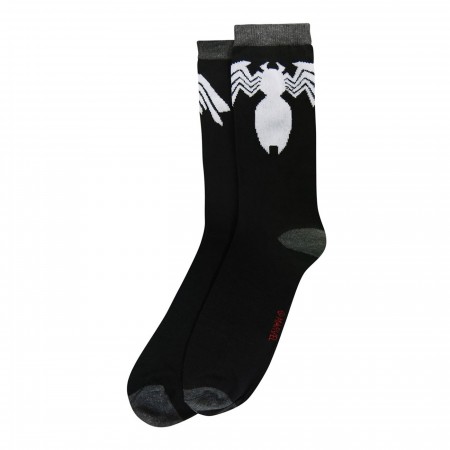 Venom Symbol Crew Socks