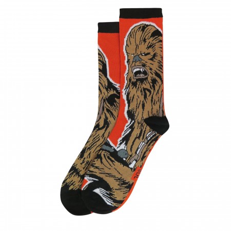 Star Wars Chewbacca Roar Crew Socks