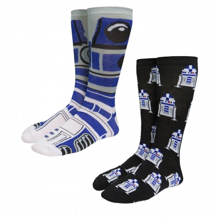 Star Wars R2-D2 Crew Socks 2-Pack