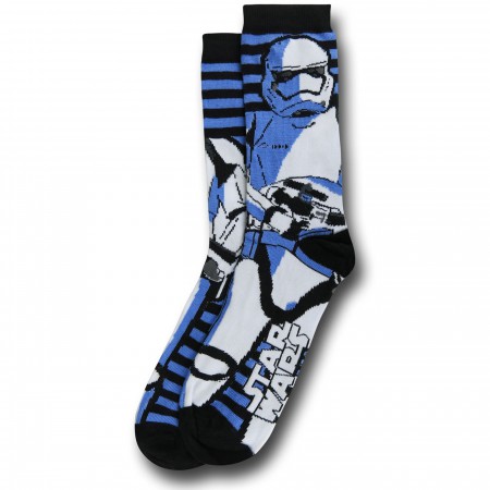Star Wars Force Awakens Stormtrooper Crew Sock 2-Pack
