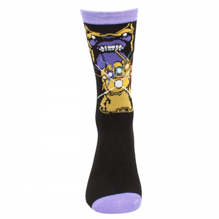 Thanos Infinite Power Crew Sock