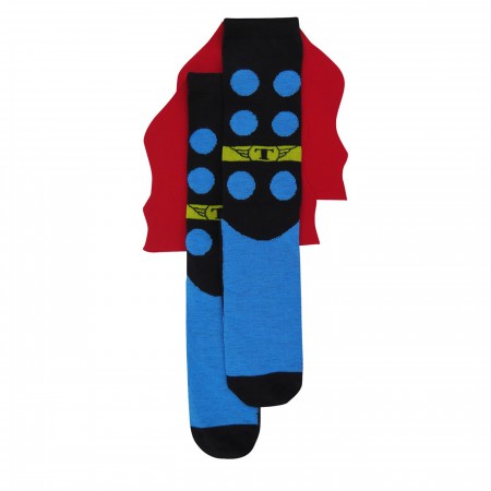 Thor Crew Socks with Capes