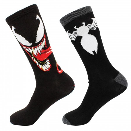 Venom Symbiote Crew Socks 2-Pack