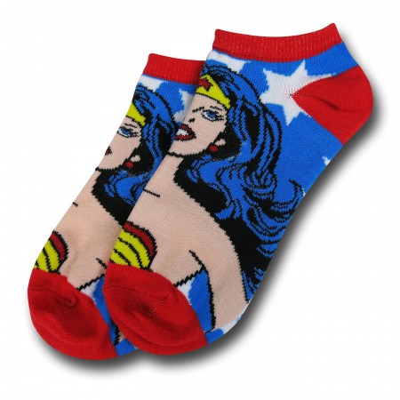 Wonder Woman 5-Pack Ankle Women's Socks