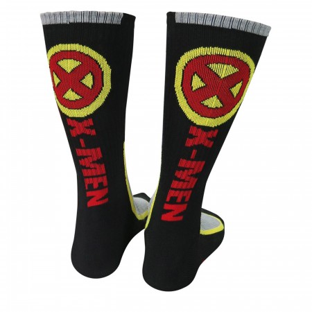 X-Men Two-Tone Athletic Socks