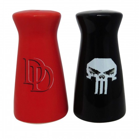 Daredevil and Punisher Salt & Pepper Shakers
