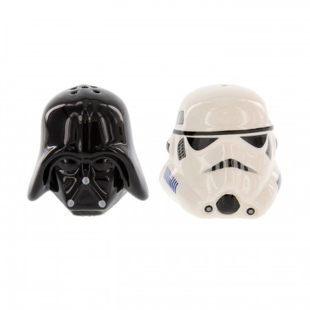 Darth Vader & Stormtrooper Salt & Pepper Shakers