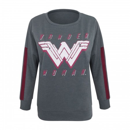 Wonder Woman Dye Heather Women's Sweatshirt