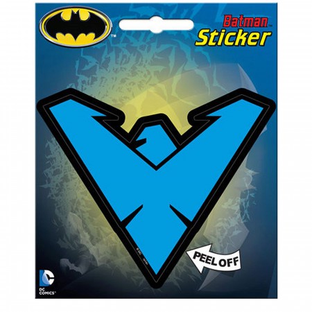 Nightwing Blue Symbol Sticker