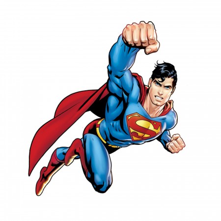Superman Flying Giant Wall Decal