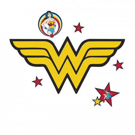 Wonder Woman Symbol Giant Wall Decal