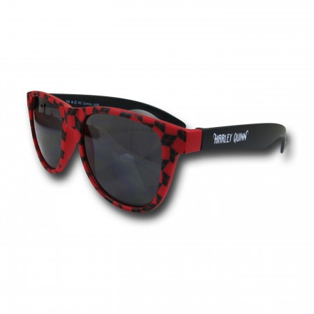 Harley Quinn Logo Pattern Sunglasses
