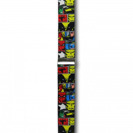 Marvel Hero Panels Suspenders