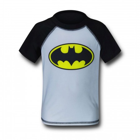 Batman Symbol Kids Rash Guard