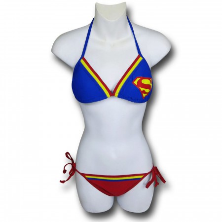 Supergirl Triangle Band Bikini