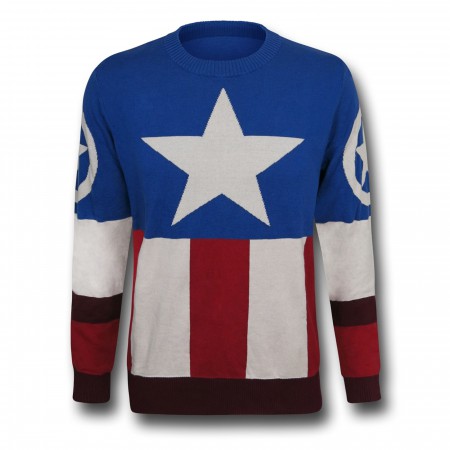 Captain America Uniform Sweater