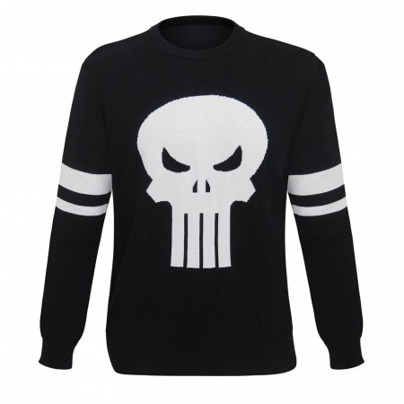 Punisher Symbol Jacquard Men's Sweater