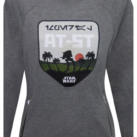 Star Wars Imperial AT-ST Patch Women's Sweatshirt