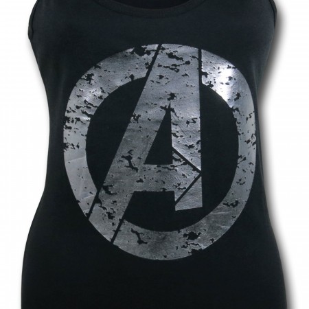 Avengers Metalix Symbol Women's Tank Top