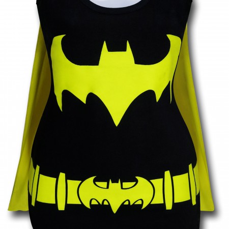 Batgirl Women's Caped Costume Tank Top