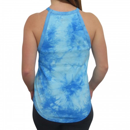 Batgirl Women's Tie Dye Halter Tank Top