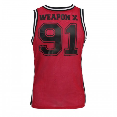 Deadpool Weapon X Basketball Jersey