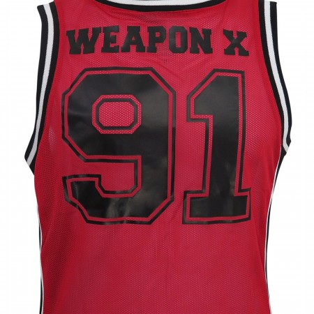 Deadpool Weapon X Basketball Jersey