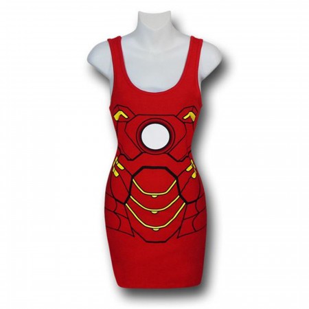 Iron Man Costume Women's Tank Dress