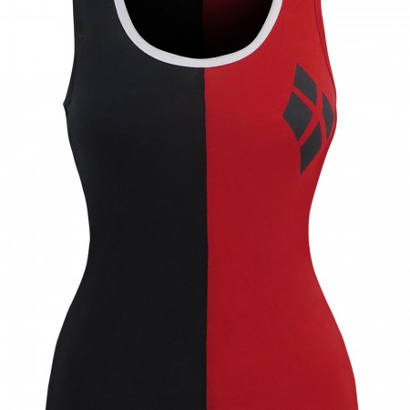 Harley Quinn Hooded Jester Tank Top