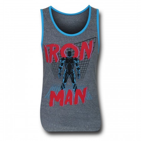 Iron Man Neon Men's Tank Top